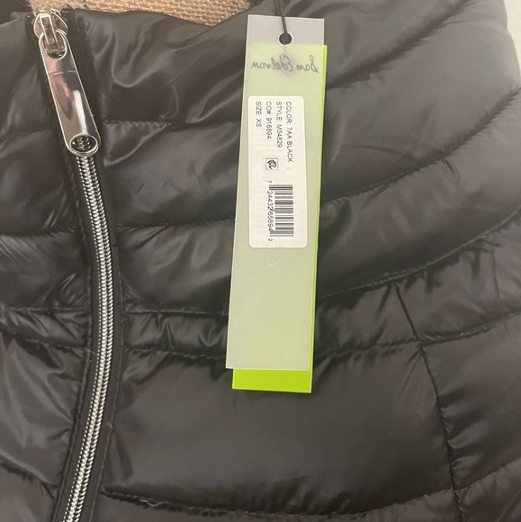 NWT! BLACK SAM EDELMAN PUFFER JACKET SIZE: XS - Picture 5 of 12